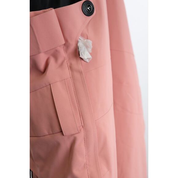 $ 275 NWT Rossignol Women's Relaxed Bib Ski Pants Snowboard Pink Pants Sz L Read - Picture 5 of 16